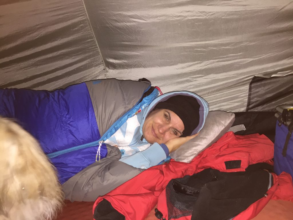 Campen im Winter