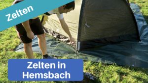 Zelten Hemsbach
