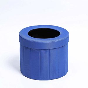 TERMALY Outdoor-Toilette, Notfall Erwachsenentoilette, Faltbare Mobile Urintasche, selbstfahrende Autoausrüstung Reisen, leicht zu reinigen,I