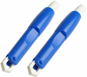 valonic Zeckenzange 2X | blau | tick Remover | Zeckenpinzette | Zeckenentferner für Katzen und Hunde