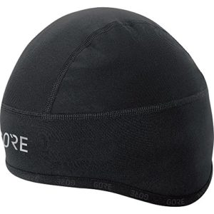 GORE Wear Winddichte Herren Fahrrad-Mütze, C3 WINDSTOPPER Kappe, Größe: 54-58, Farbe: Schwarz, 100398